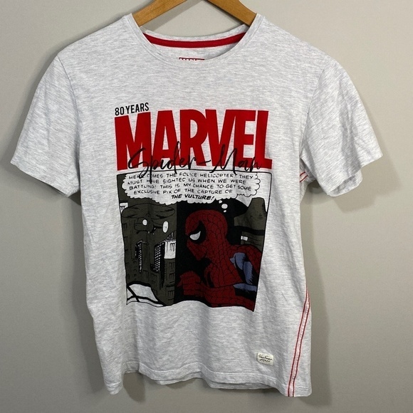 Marvel Spiderman Men's Short Sleeve T-shirt Size Small - Picture 1 of 9